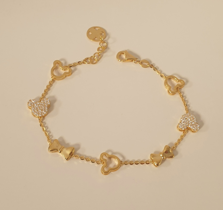 Lắc Tay Gấu Nơ 16K