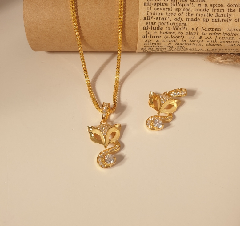 Mặt Hồ Ly Tấm Trơn 16K