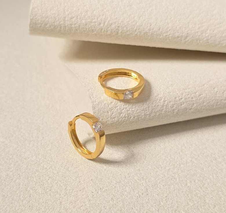 BK Trơn 1 Hột 16K