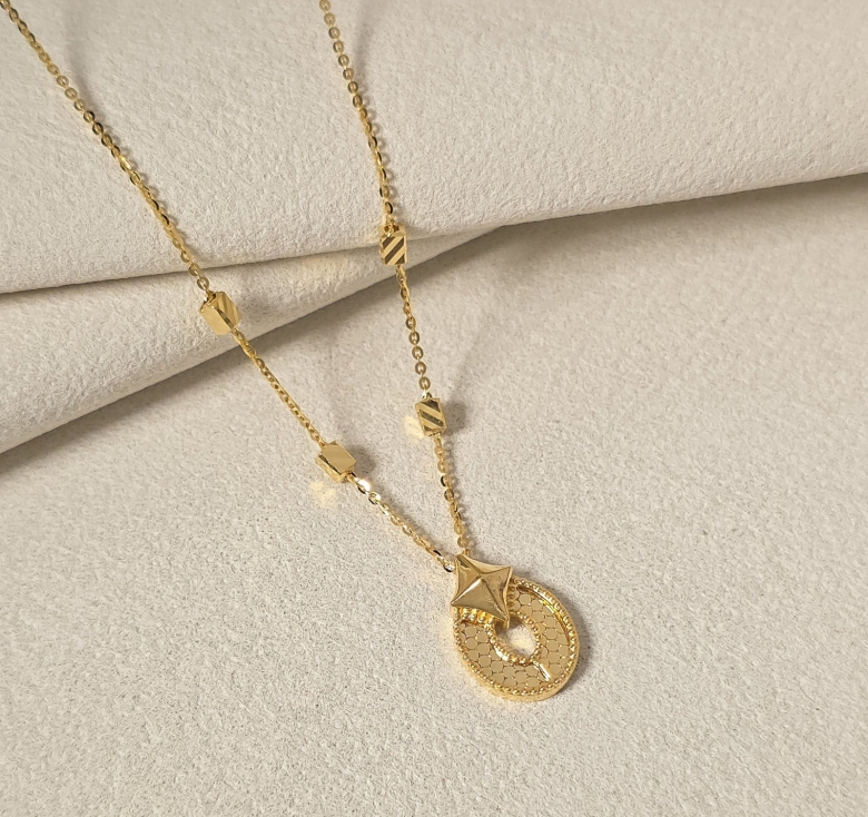 Dây Liền Mặt Oval Thoi MM Trơn 16K