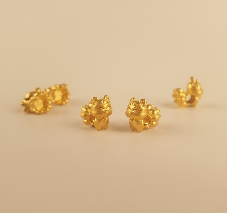 Charm Hồ Ly 24k