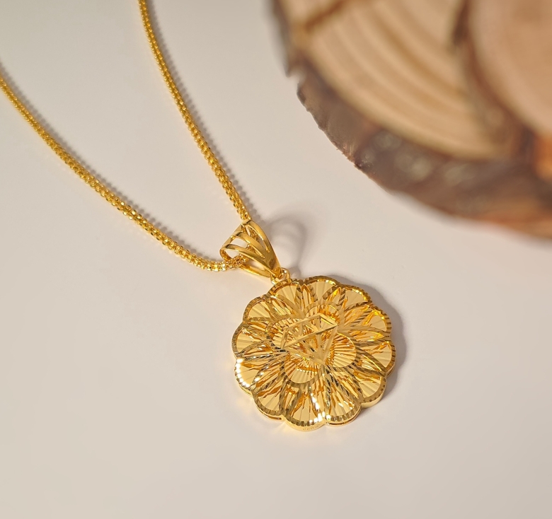 Mặt Hoa Kim Cương 16K