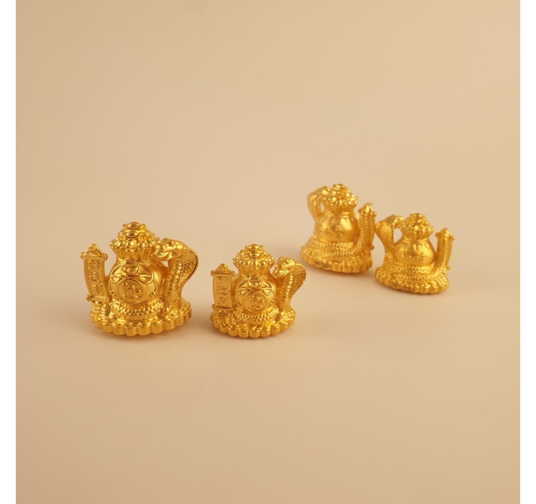 Hũ Rắn Tài Lộc 24k