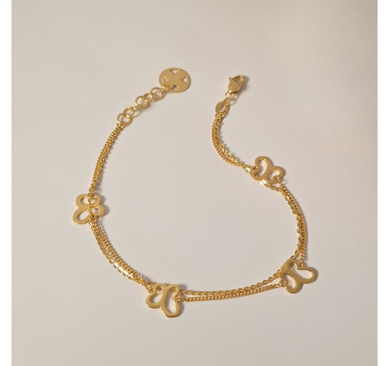 Lắc Chữ Công KL Khúc Bướm 16K