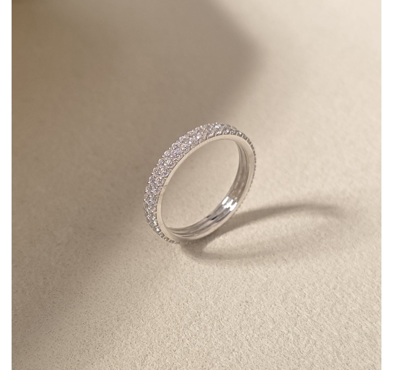 Nhẫn 2hg Tấm Italy