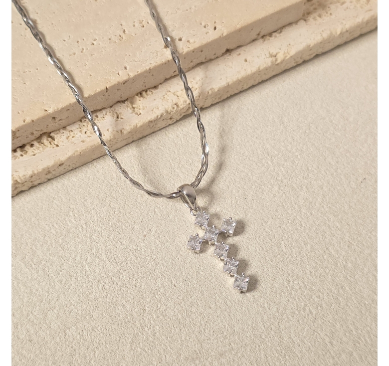 Mặt TG Hột Thoi Trắng Italy