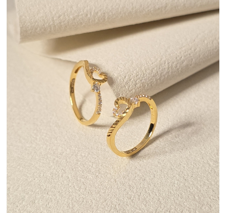 Nhẫn Tim Kết Tấm MM 1H Nhí 16K